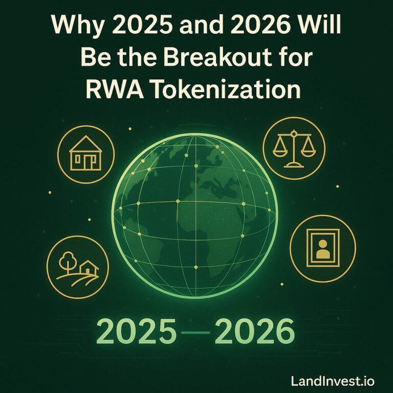 Why 2025 and 2026 Will Be the Breakout for RWA Tokenization - LandInvest.io